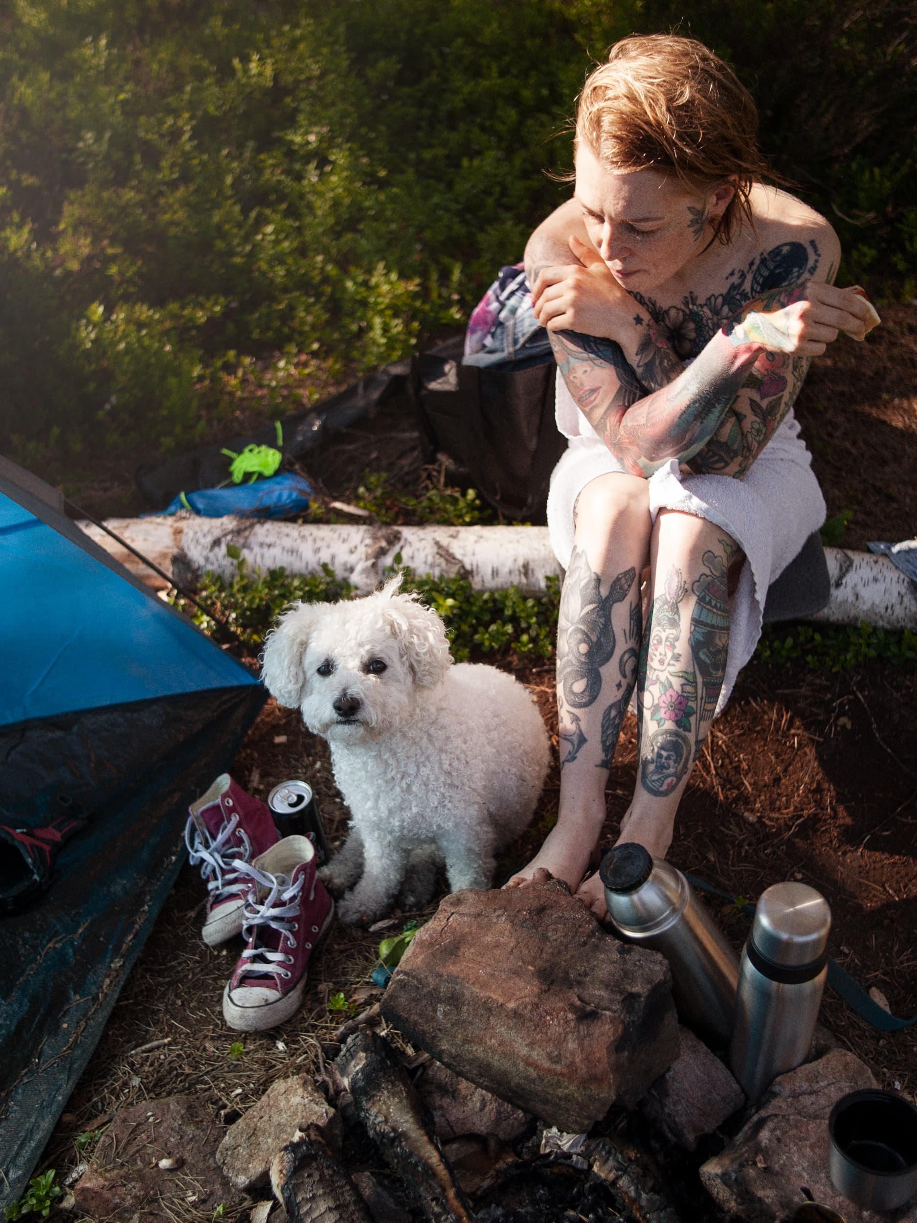 Tatueringsarbete av Caroline